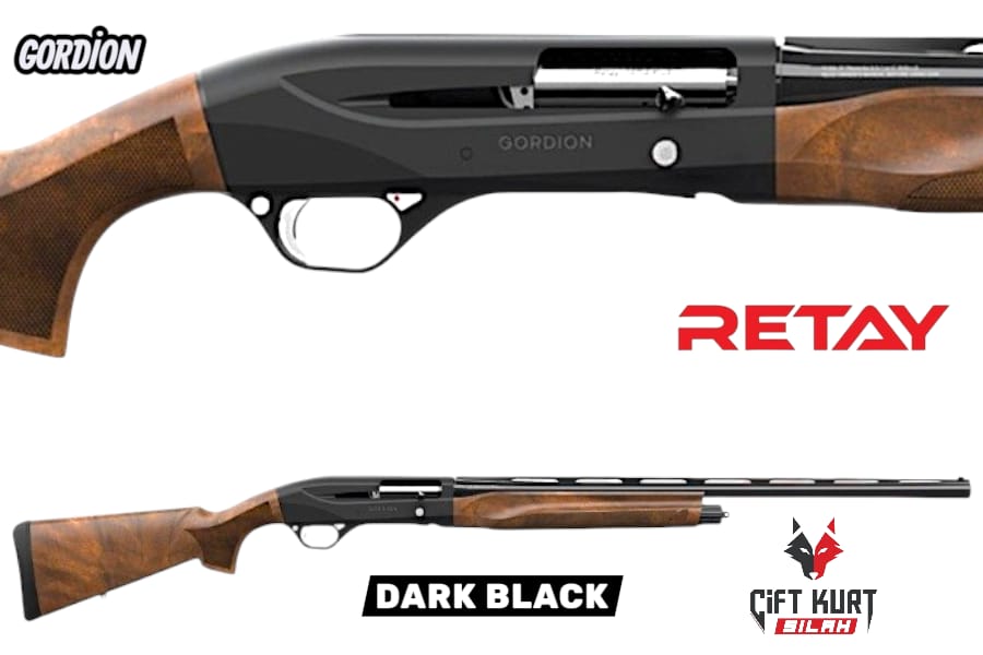 RETAY GORDİON DARK BLACK YİVSİZ AV TÜFEĞİ